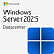 P71-09588 Серверная лицензия операционной системы Microsoft Windows Server Datacenter 2025 16 CORE ENG OEM (конверт)