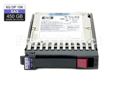 EG0450FCSPK HPE HDD SAS 450GB 6G 10K 2.5